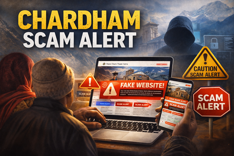 चारधाम यात्रा 2026 अलर्ट: 10 फर्जी वेबसाइट बंद, ऑनलाइन बुकिंग में सावधानी जरूरी