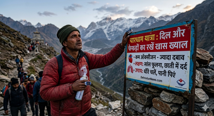 Chardham Yatra 2026 Health Guide: हाई ऑल्टिट्यूड पर सांसों का इम्तिहान! चारधाम यात्रा में कम ऑक्सीजन और ज्यादा दबाव से ऐसे बचाएं अपना दिल और फेफड़े