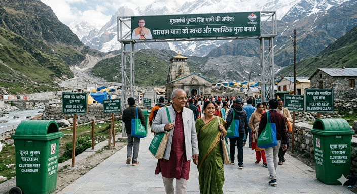 चारधाम यात्रा 2026: सीएम धामी ने की ‘प्लास्टिक मुक्त’ तीर्थ यात्रा की अपील, श्रद्धालुओं के लिए जारी हुए सख्त निर्देश