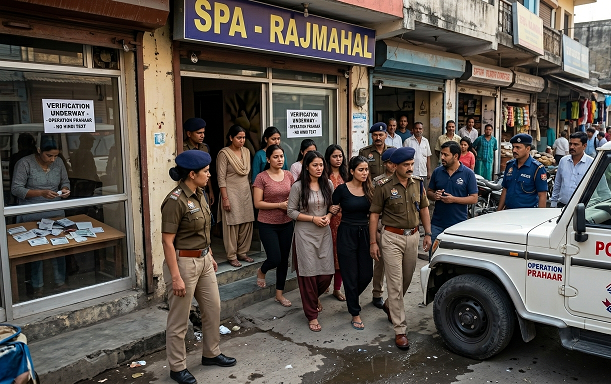 देहरादून पुलिस का ‘ऑपरेशन प्रहार’: विकासनगर के स्पा सेंटरों पर छापेमारी, 7 महिलाएं हिरासत में