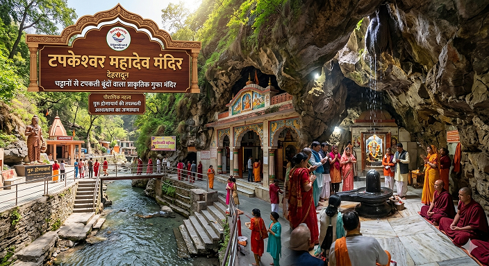 टपकेश्वर महादेव देहरादून: जहाँ प्रकृति स्वयं करती है शिव का अभिषेक, जानें इस गुफा मंदिर का पौराणिक महत्व