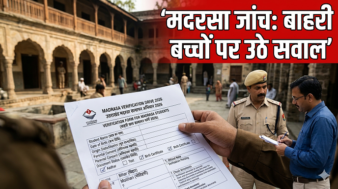 मदरसा जांच: उत्तराखंड के चार जिलों के मदरसों की गहन जांच के आदेश, बाहरी बच्चों के नामांकन पर उठे सवाल
