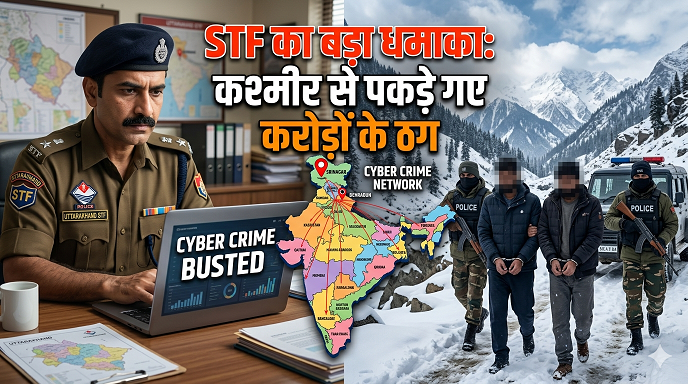 साइबर क्राइम: उत्तराखंड एसटीएफ ने करोड़ों की ठगी करने वाले गिरोह का किया भंडाफोड़, दो एजेंट गिरफ्तार